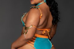 Back-gem high waist back.